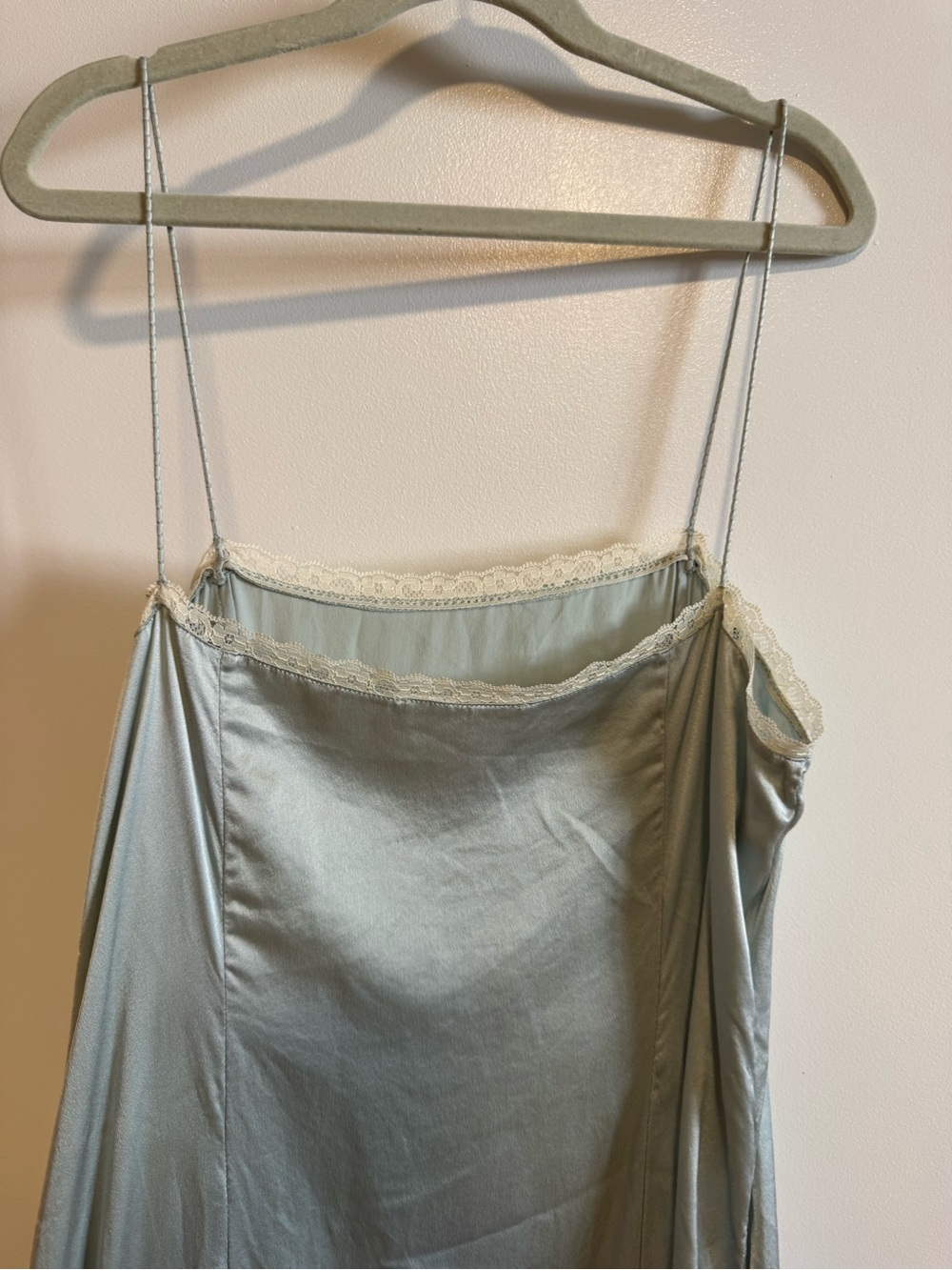 Doen Celano Silk Lace Dress in Light Blue Size Small - Picture 6 of 12